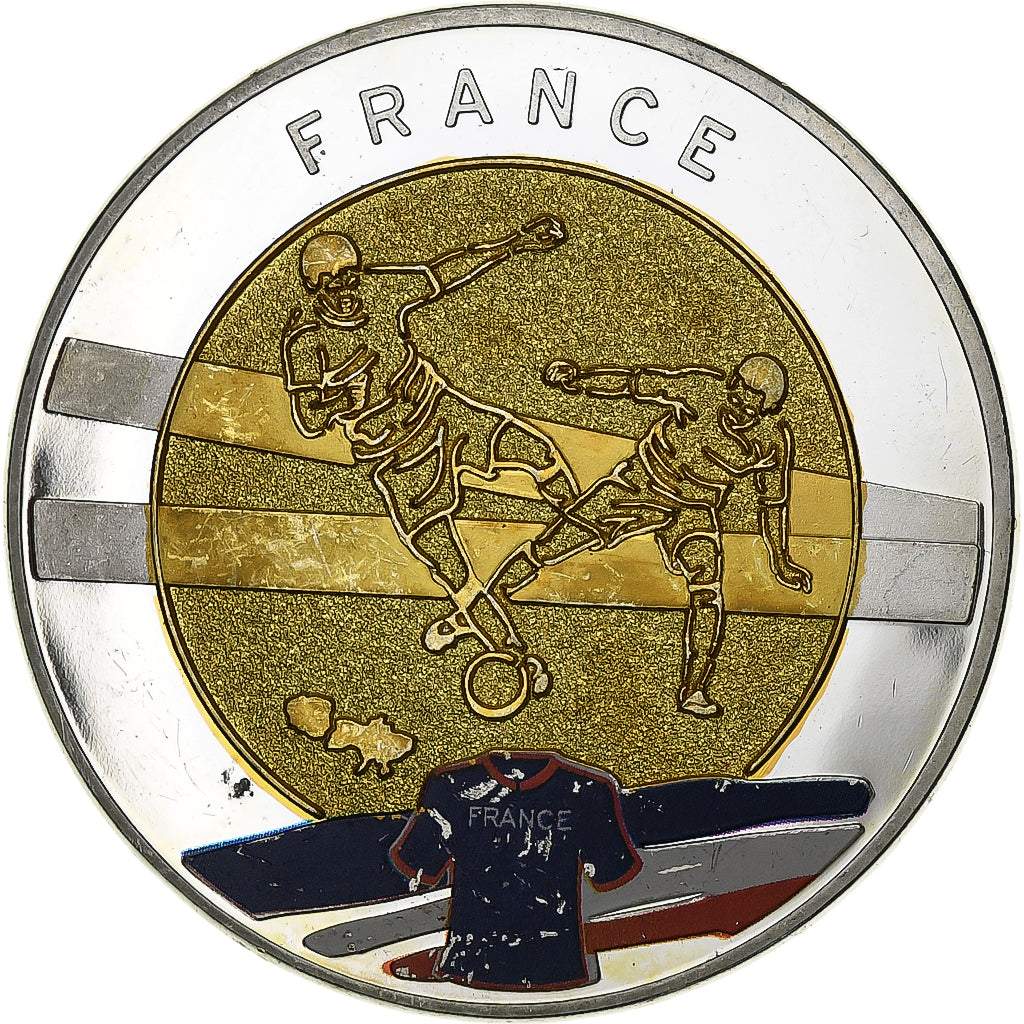 Francia, medaglia, Euro de Football, Pologne-Ukraine, 2012, Bimetallico, SPL-