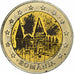 Roménia, 2 Euro, unofficial private coin, Bimetálico, AU(55-58)