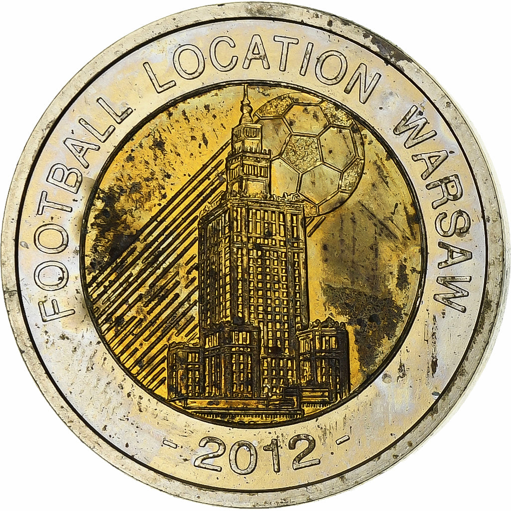 Poland, 2 Euro, unofficial private coin, 2012, Bi-Metallic, AU(55-58)