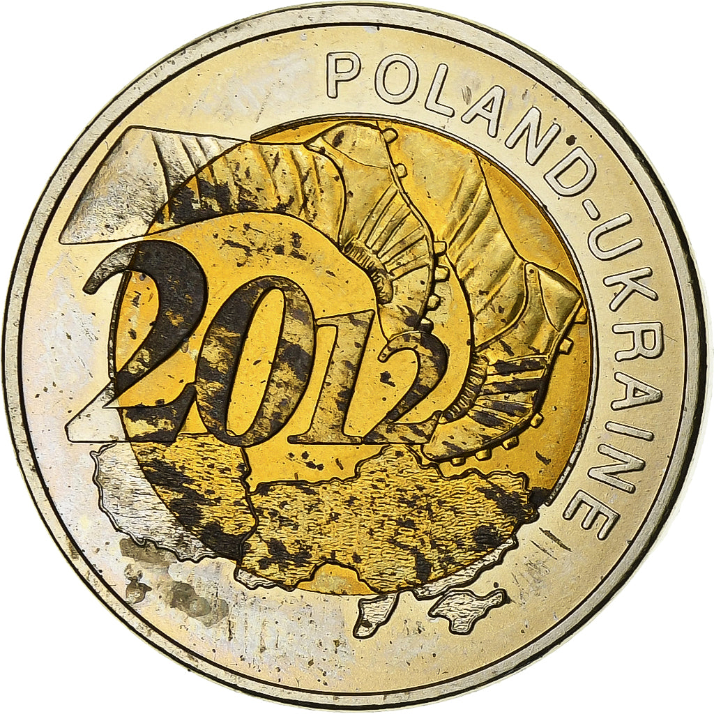 Poland, 2 Euro, unofficial private coin, 2012, Bi-Metallic, AU(55-58)