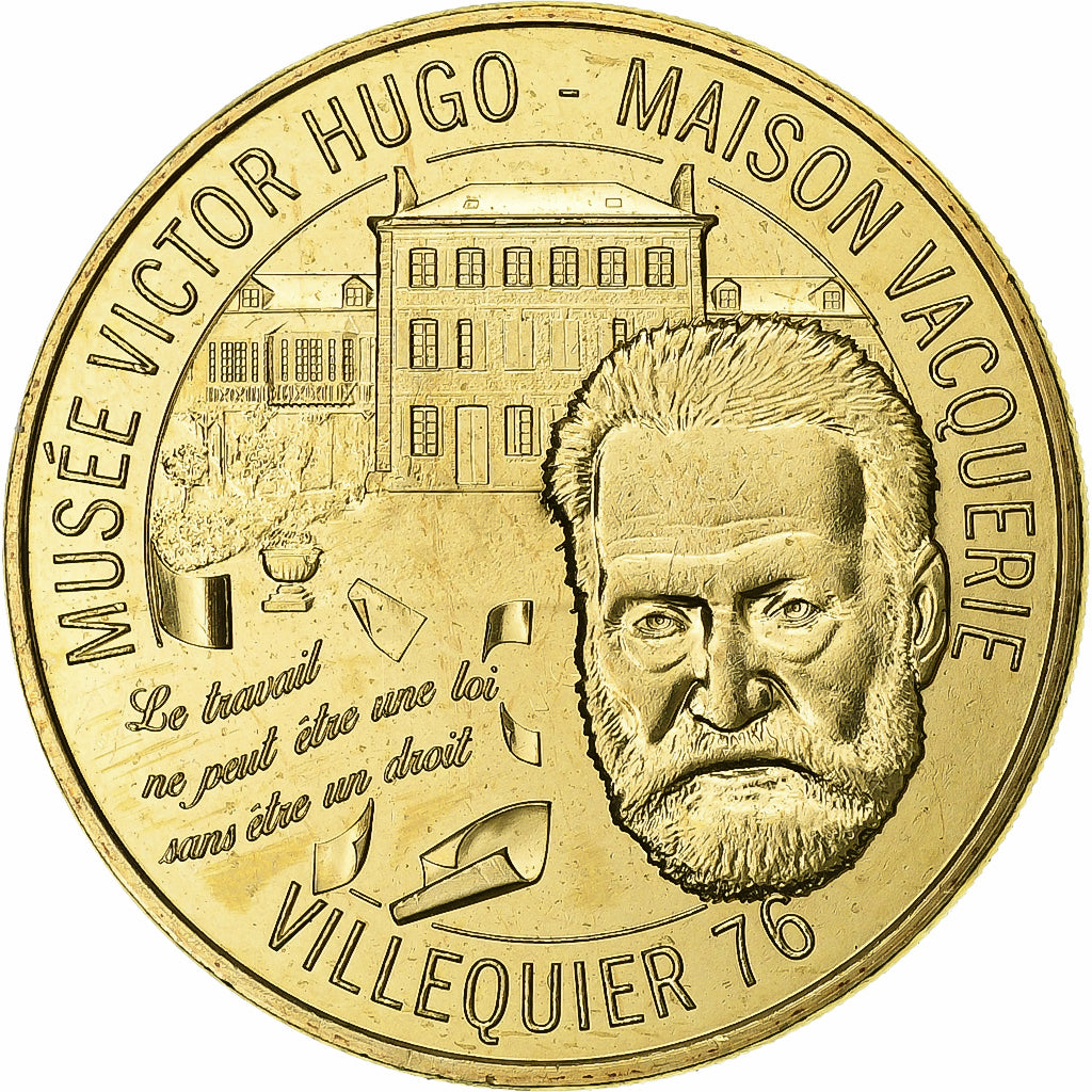 Francja, Token, VILLEQUIER - Musée Victor Hugo (Maison Vacquerie), 2018