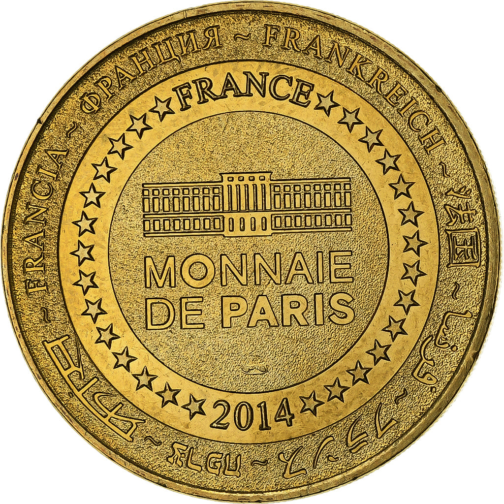 França, Token, Honfleur - Naturospace n°2 - Le perroquet, 2014, Cuproníquel