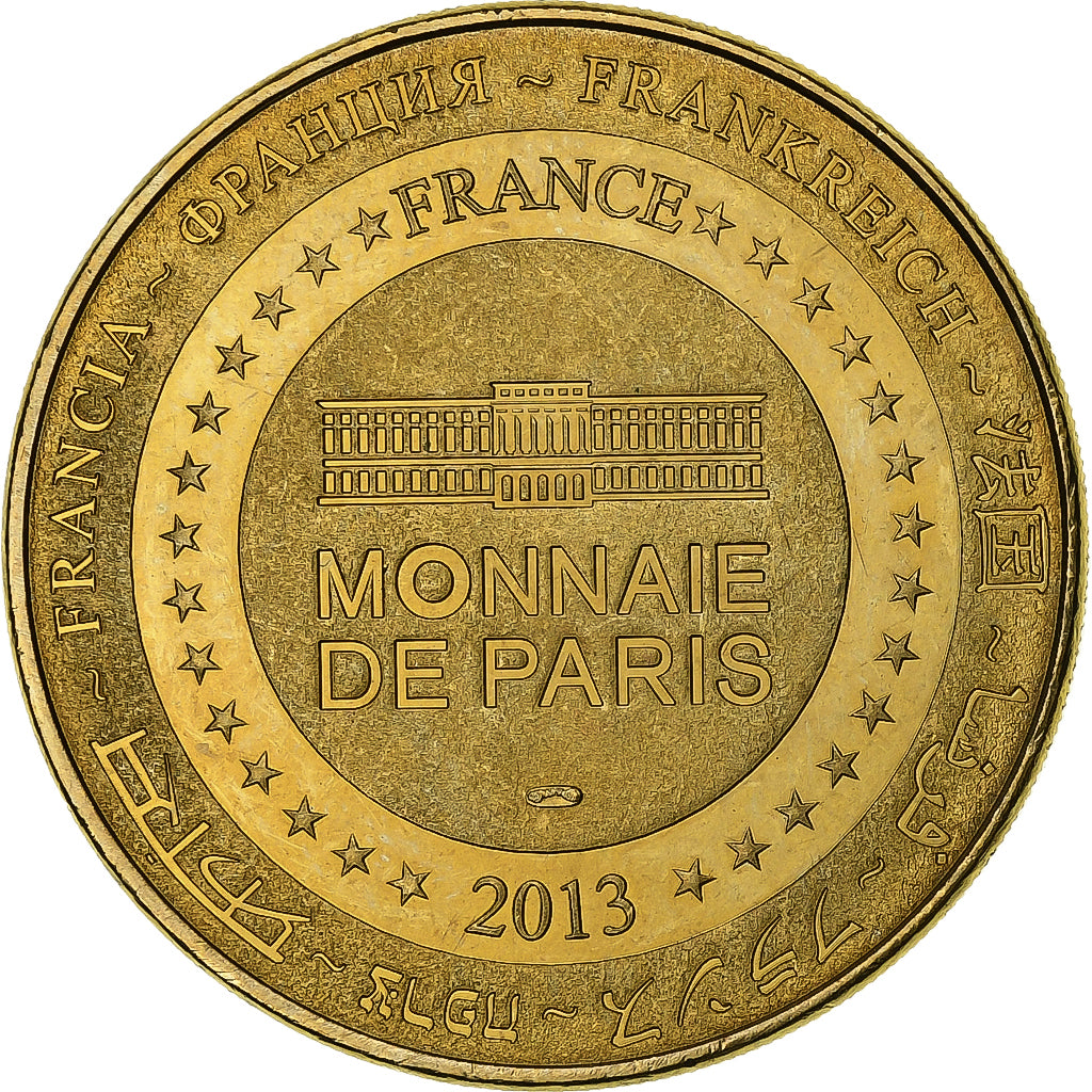 Frankrijk, Token, Bacs de Seine, Rouen-Le Havre, 2013, Copper-nickel Aluminium