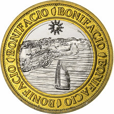 France, Token, Corsica, Bonifacio, Bi-Metallic, AU(55-58)