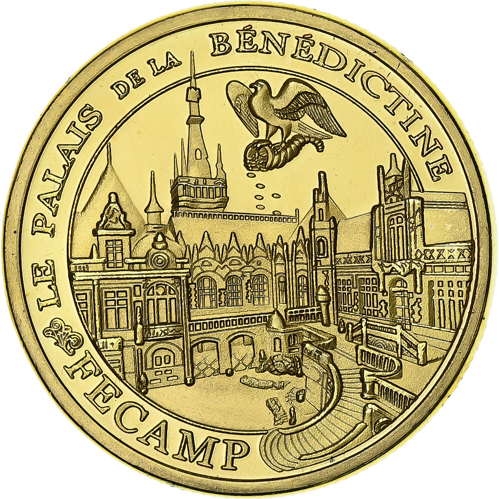 France, Token, Fécamp - Palais de la Bénédictine, Copper-nickel Aluminium