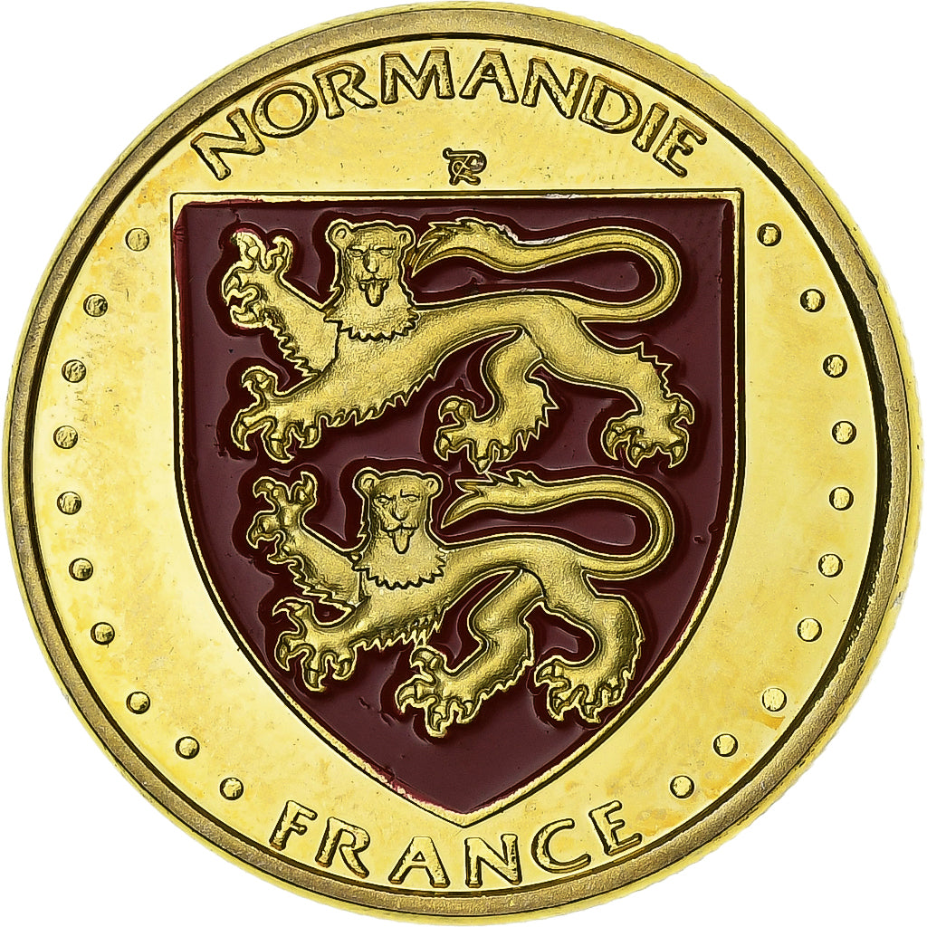 Francja, Token, Etretat -  Les Falaises, Miedzionikiel Aluminium, Souvenirs et