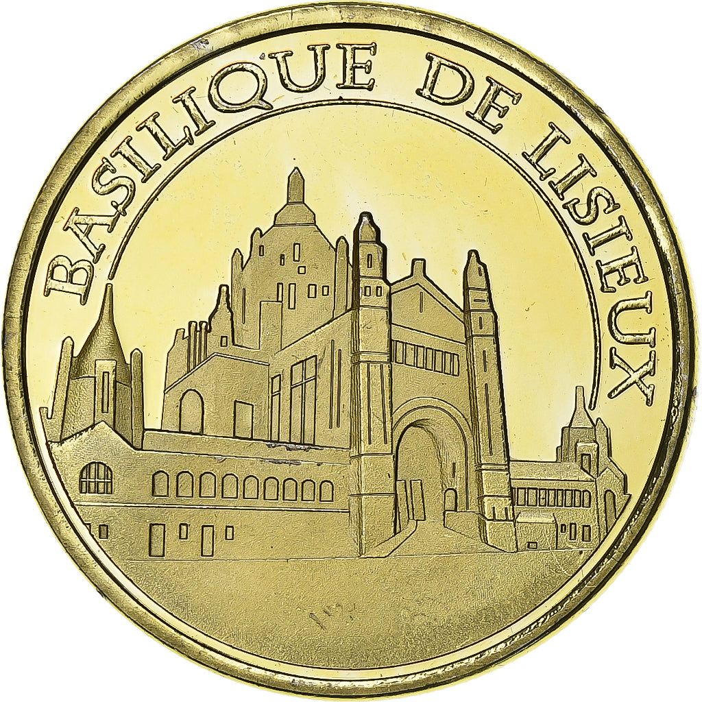 França, Token, 14/ Lisieux - Basilique, Cuproníquel Alumínio, Souvenirs et
