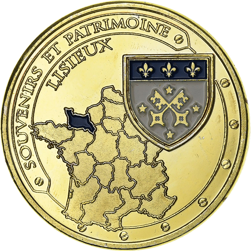 França, Token, 14/ Lisieux - Basilique, Cuproníquel Alumínio, Souvenirs et