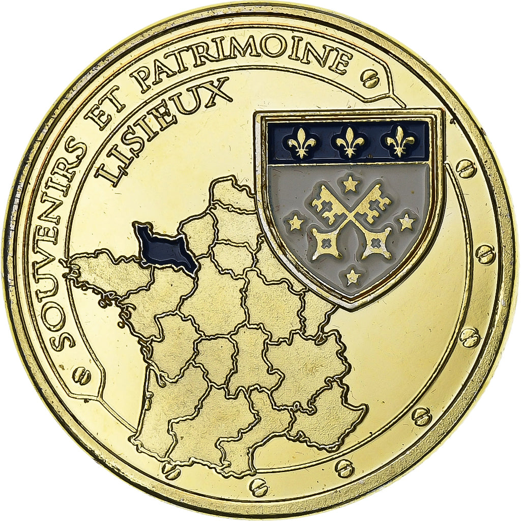 França, Token, 14/ Lisieux - Basilique, Cuproníquel Alumínio, Souvenirs et