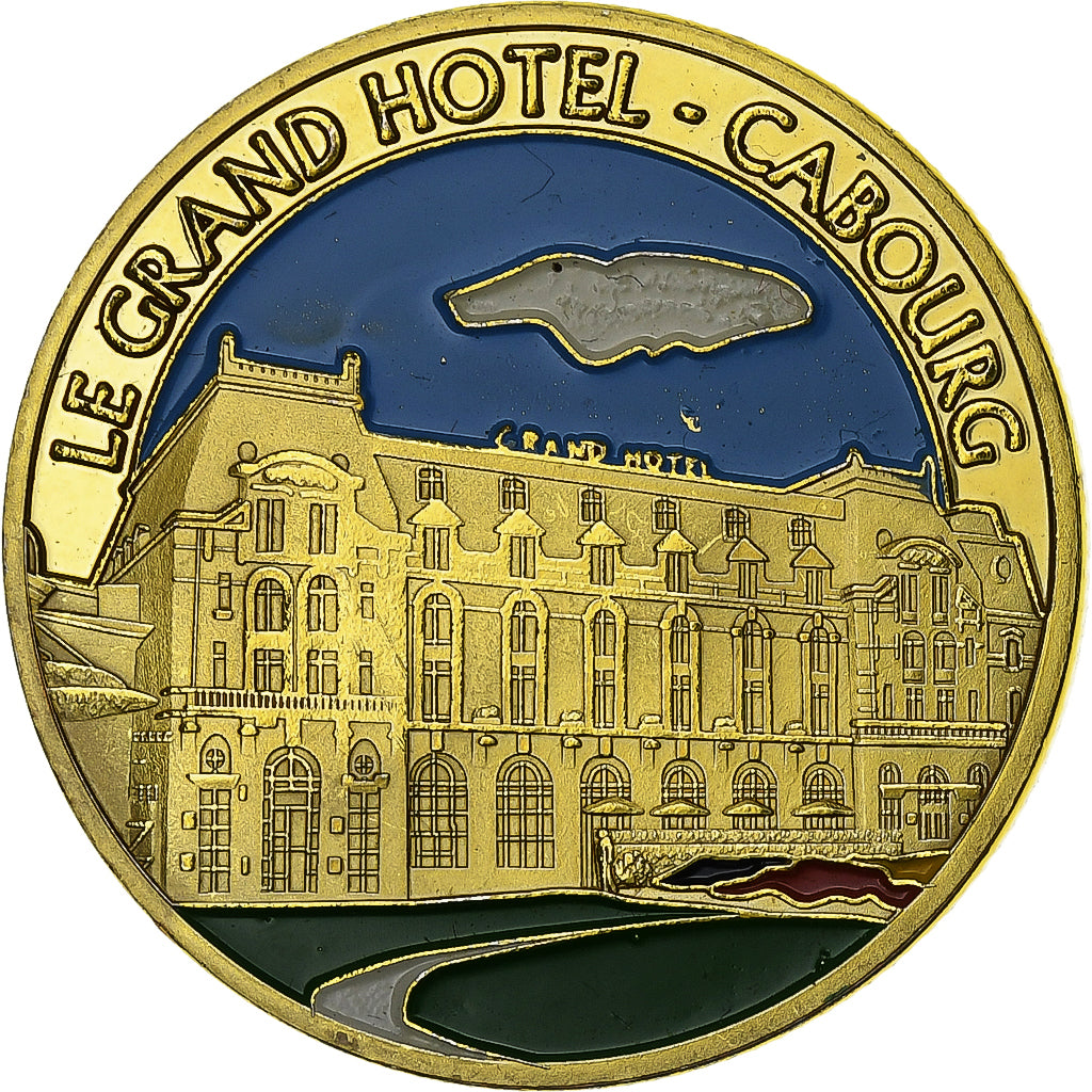 Frankreich, betaalpenning, Cabourg - Le Grand Hôtel, Copper-nickel Aluminium