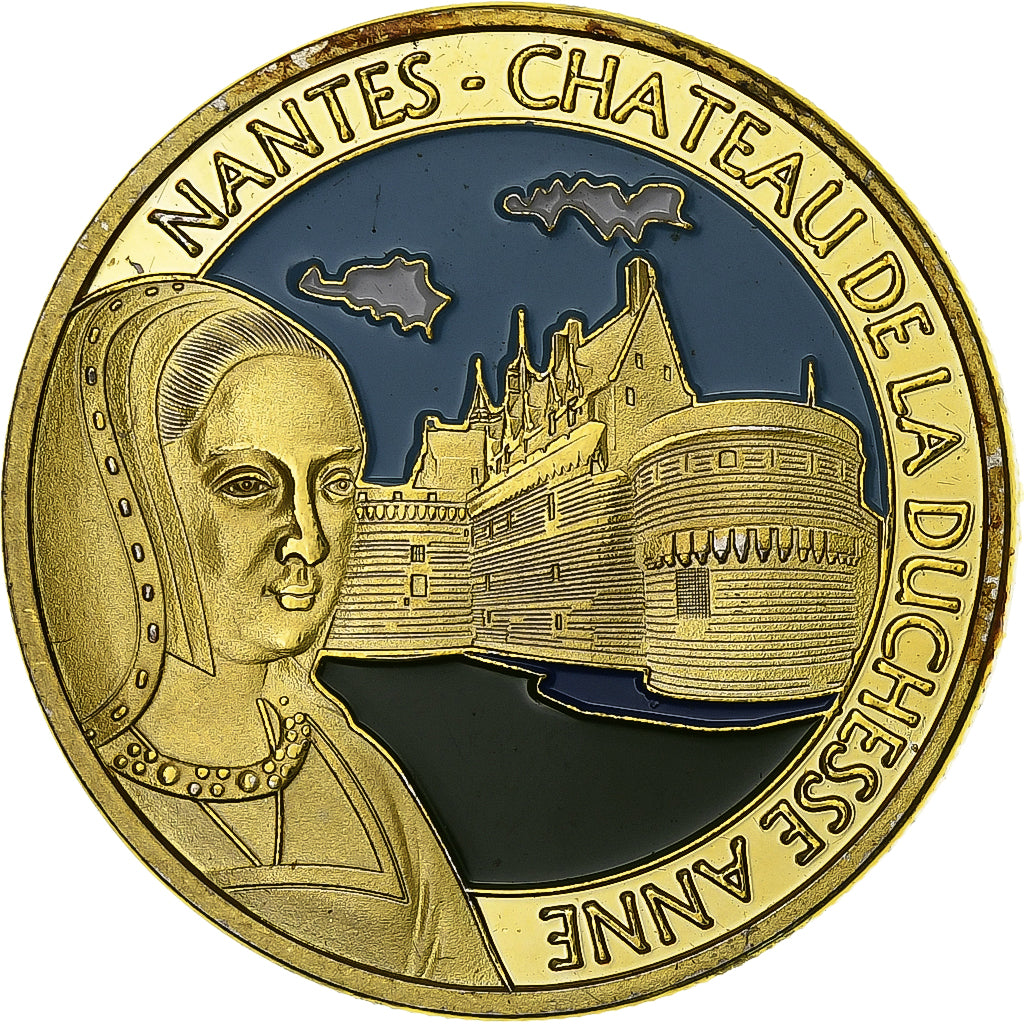 Francja, Token, Nantes, Château de la Duchesse Anne, Miedzionikiel Aluminium