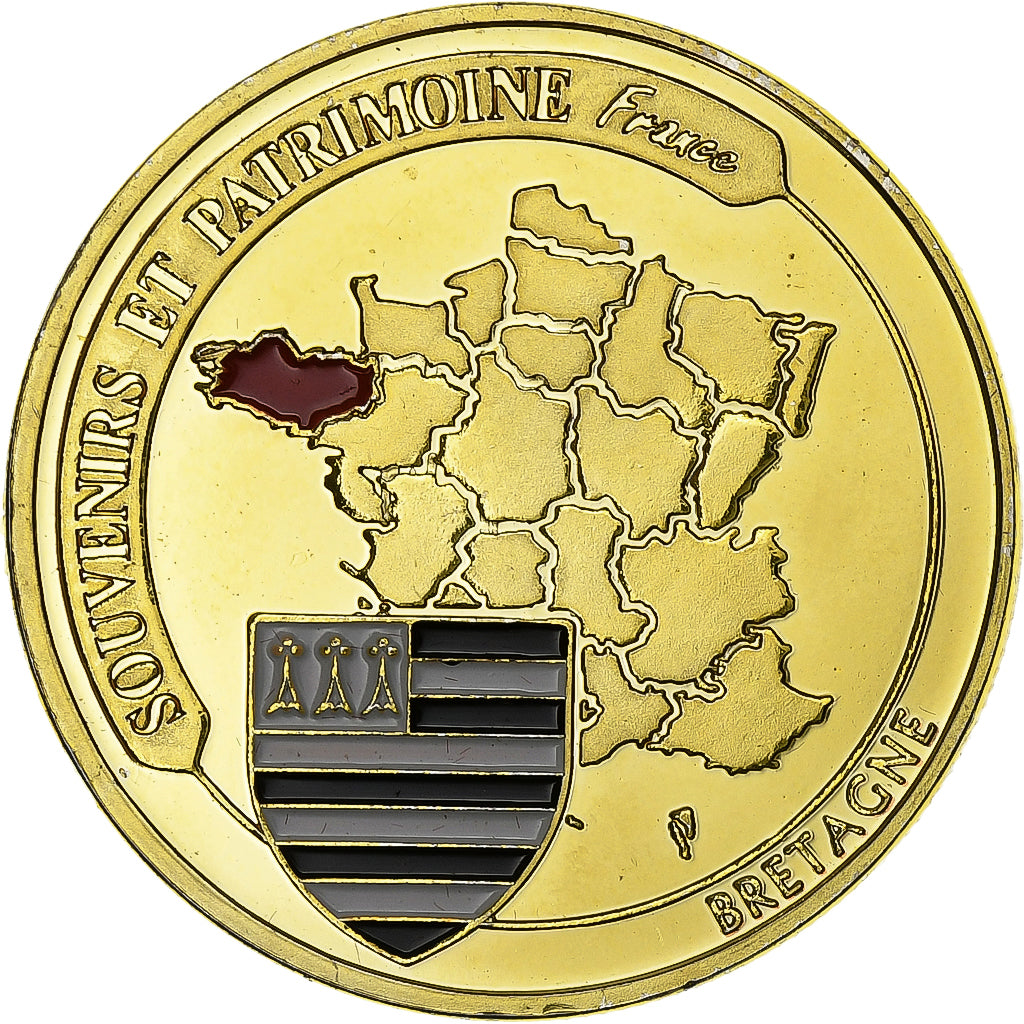 Francja, Token, Nantes, Château de la Duchesse Anne, Miedzionikiel Aluminium