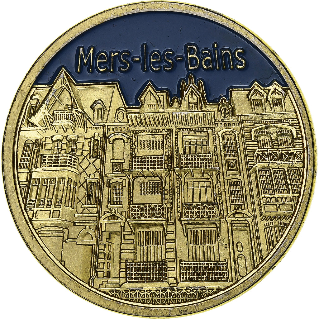 France, Token, 80/ Mers-les-Bains, Copper-nickel Aluminium, Souvenirs et
