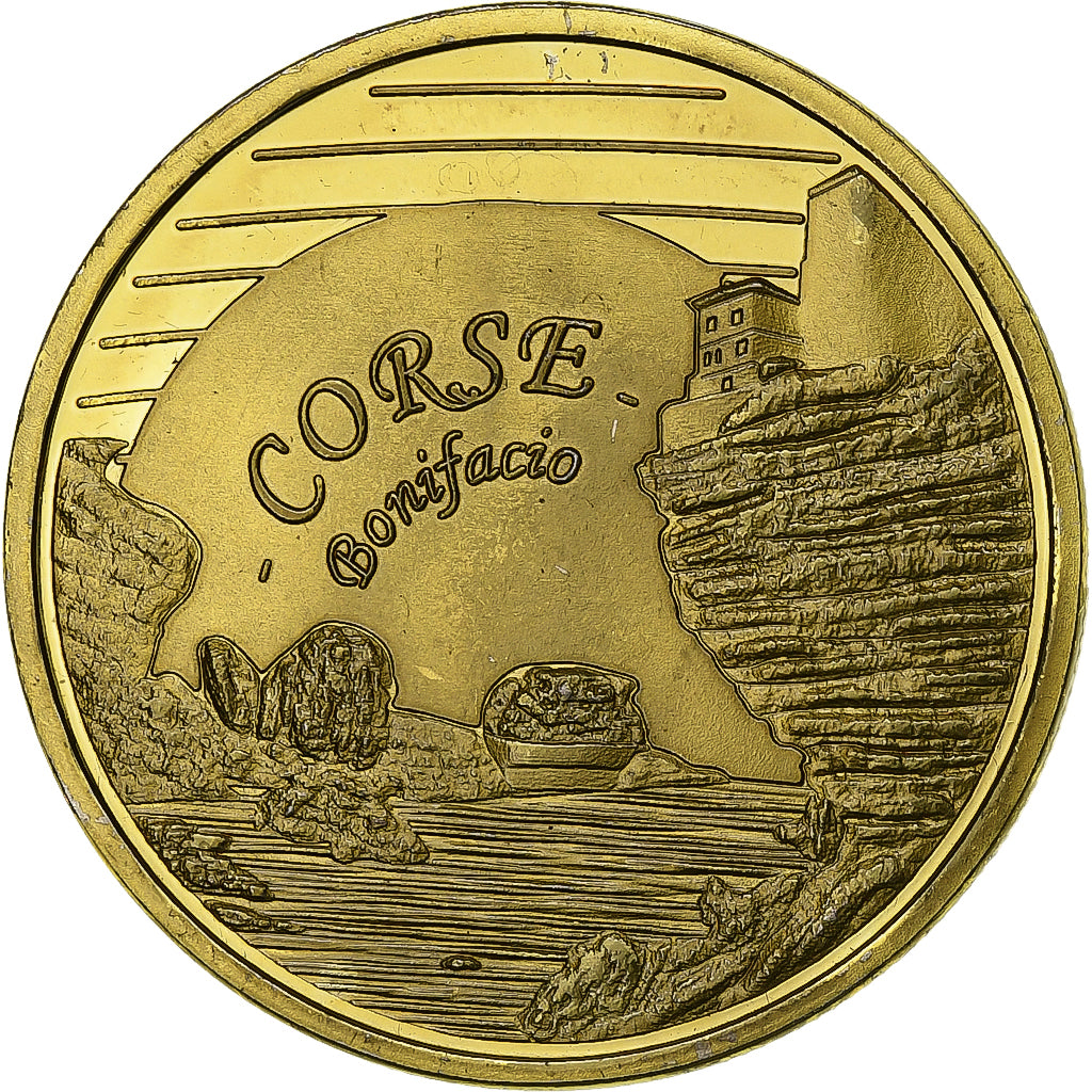 France, Token, Corse, Bonifacio, Copper-nickel Aluminium, Souvenirs et