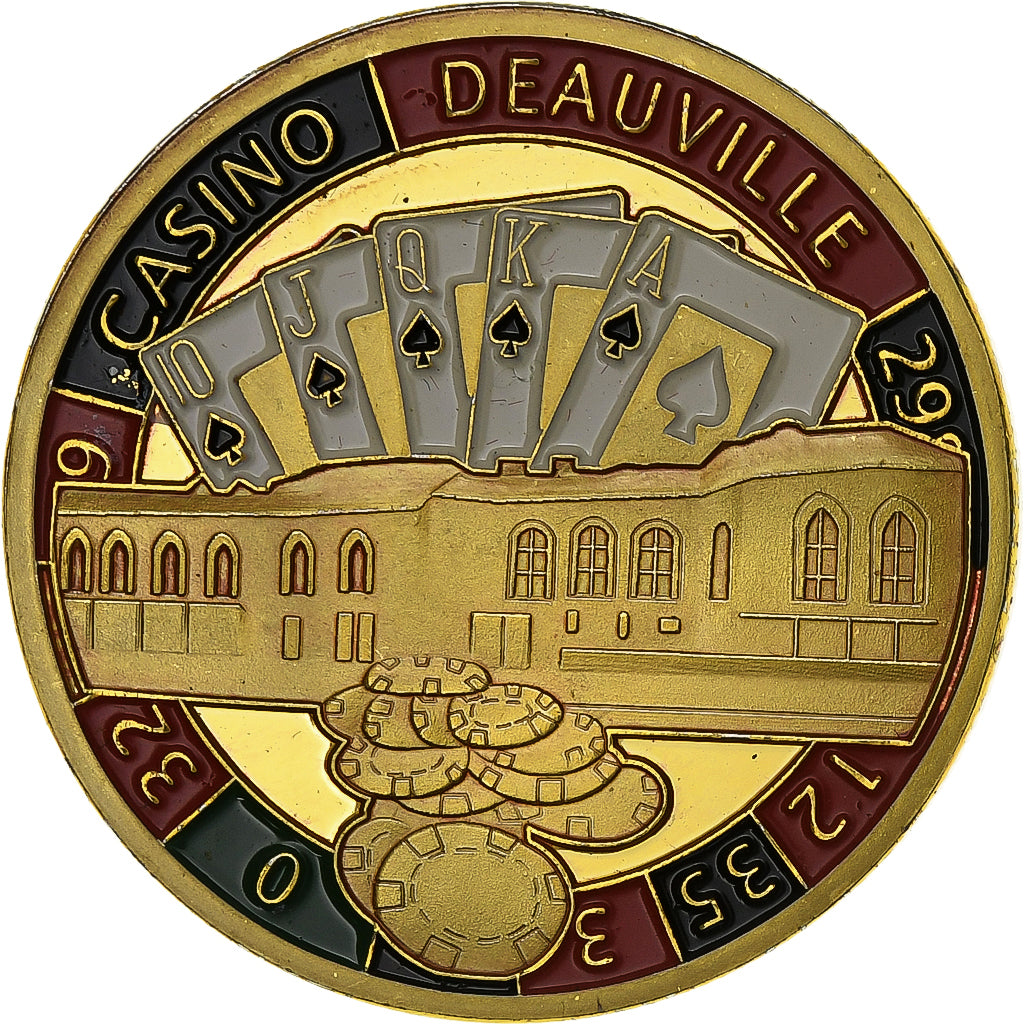 France, Token, Deauville - Casino, Copper-nickel Aluminium, Souvenirs et