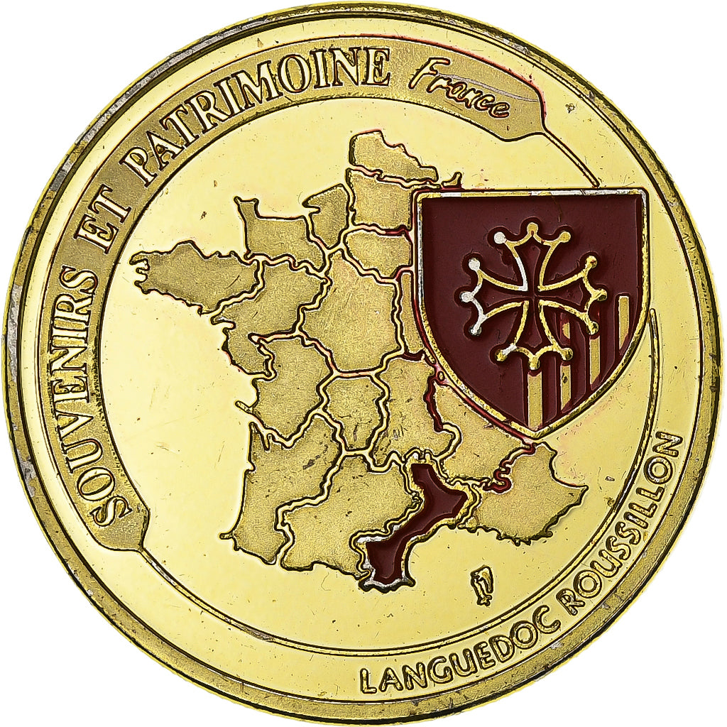 France, Token, Sète - Les joutes provencales, Copper-nickel Aluminium