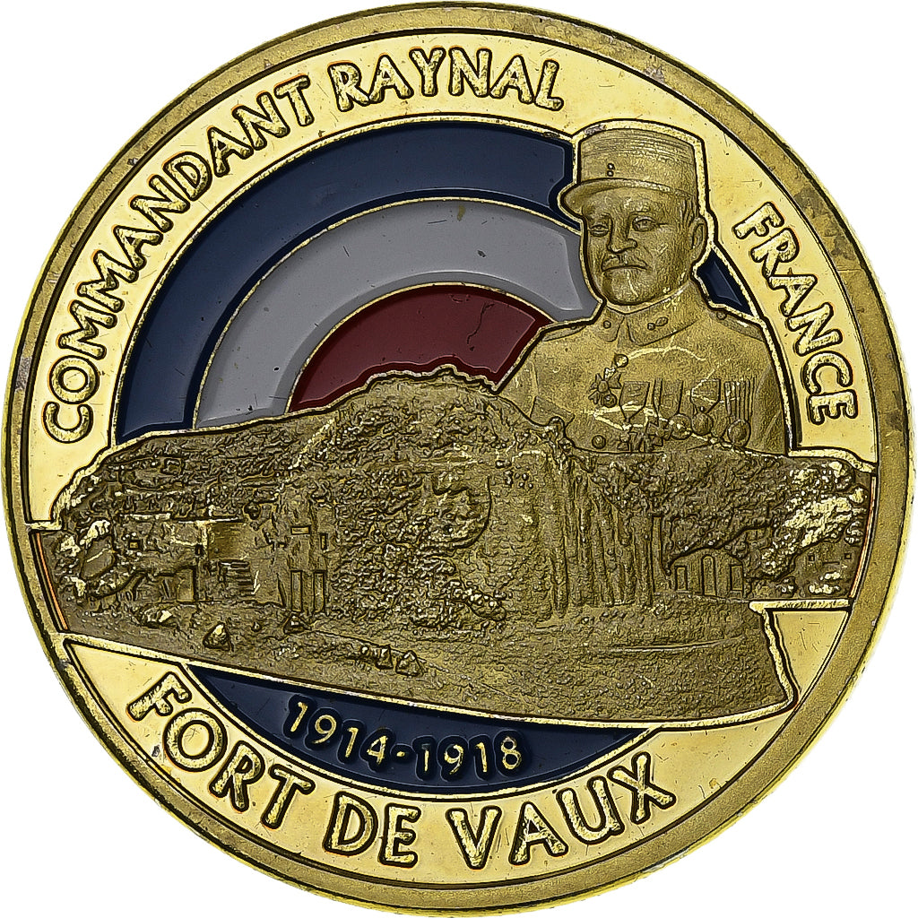 França, Token, Fort de Vaux - Meuse, Cuproníquel Alumínio, Souvenirs et