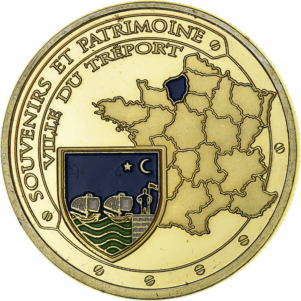 Frankreich, betaalpenning, 76/ Le Tréport - Funiculaire, Copper-nickel