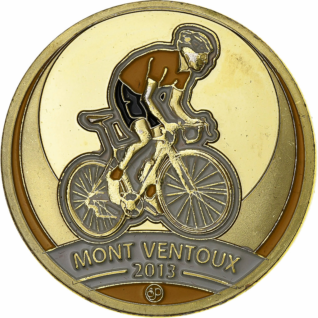 France, Token, Le Mont Ventoux, Copper-nickel Aluminium, Souvenirs et