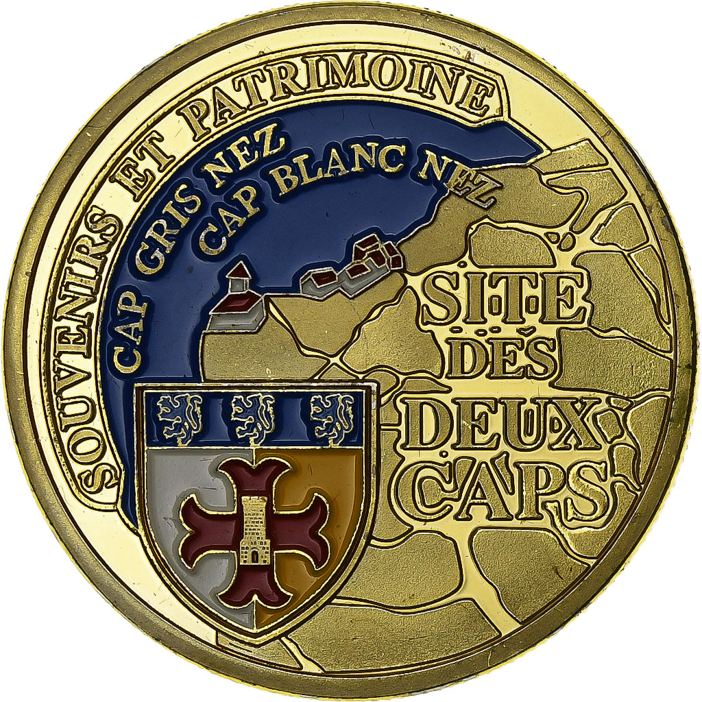 France, Token, Le Cap Gris-Nez, Copper-nickel Aluminium, Souvenirs et
