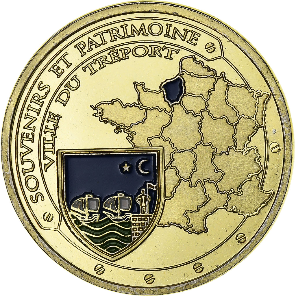 France, Token, 76/ Le Tréport - Funiculaire, 2006, Copper-nickel Aluminium