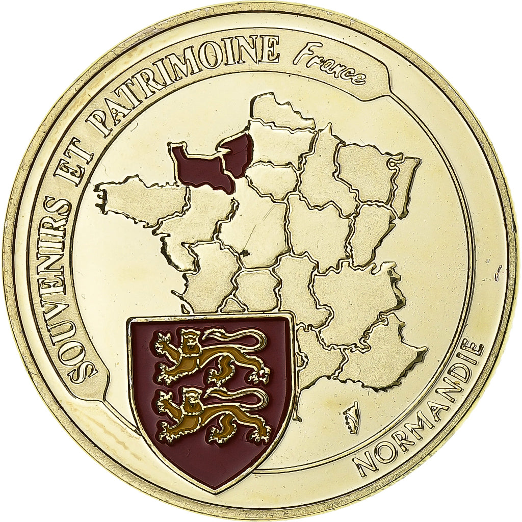 France, Token, Honfleur - Eglise Ste Catherine, Copper-nickel Aluminium