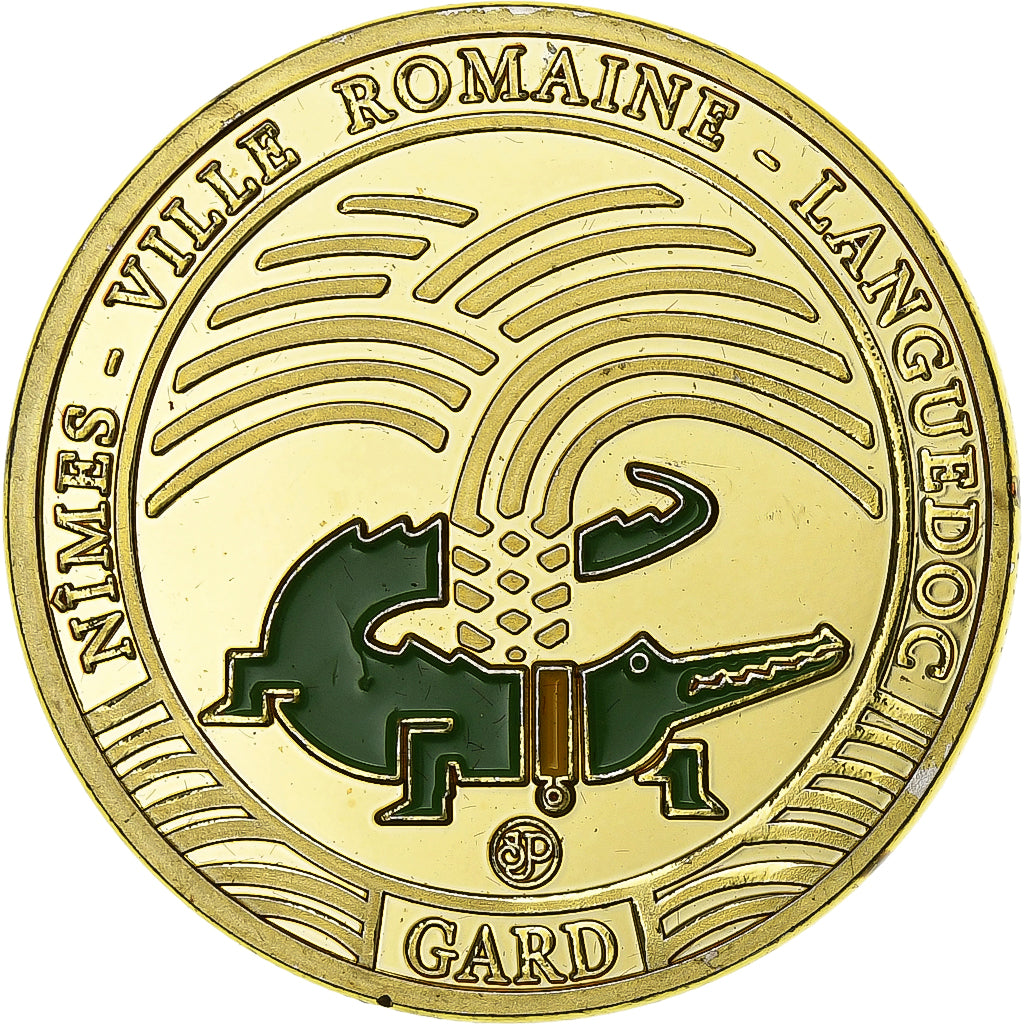 France, Jeton, Les Arènes de Nimes, Cupro-nickel Aluminium, SUP, Souvenirs et