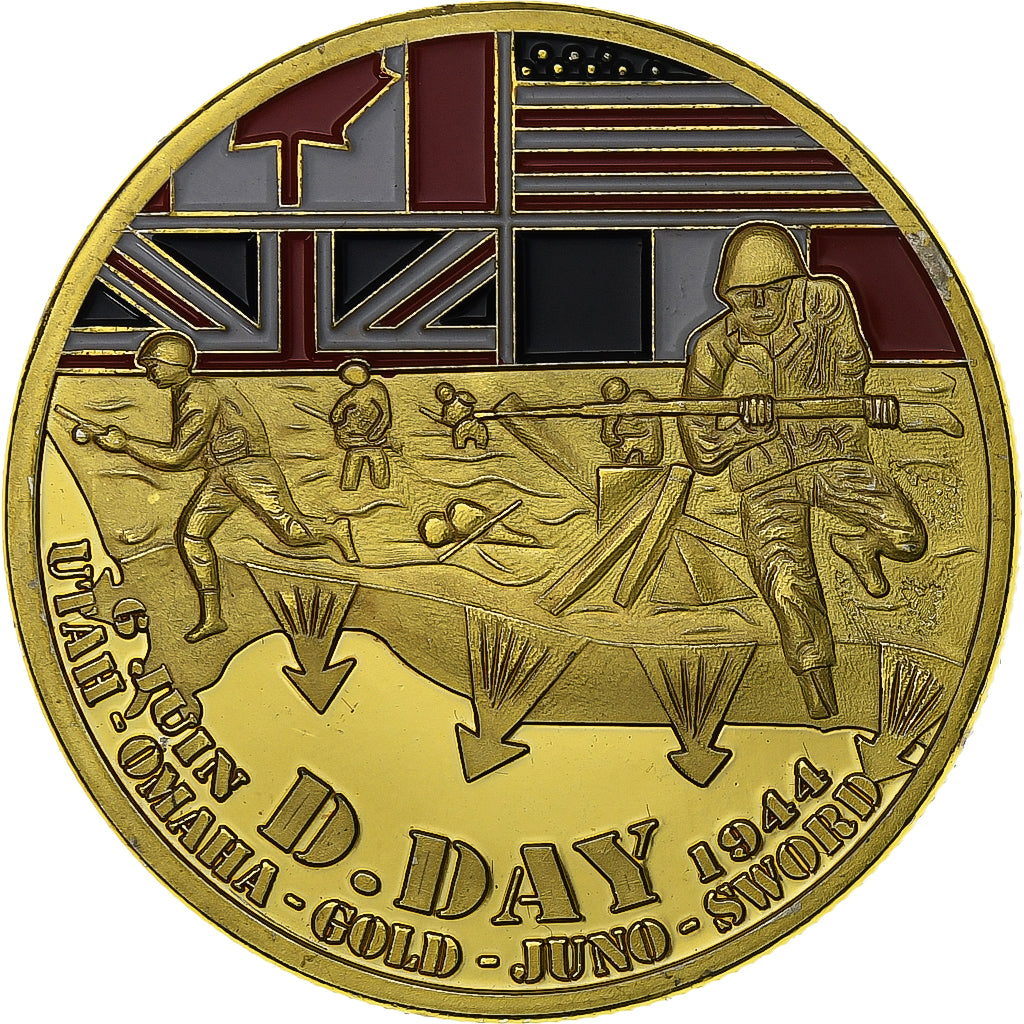 Frankreich, betaalpenning, Normandie - Débarquement allié - D-Day