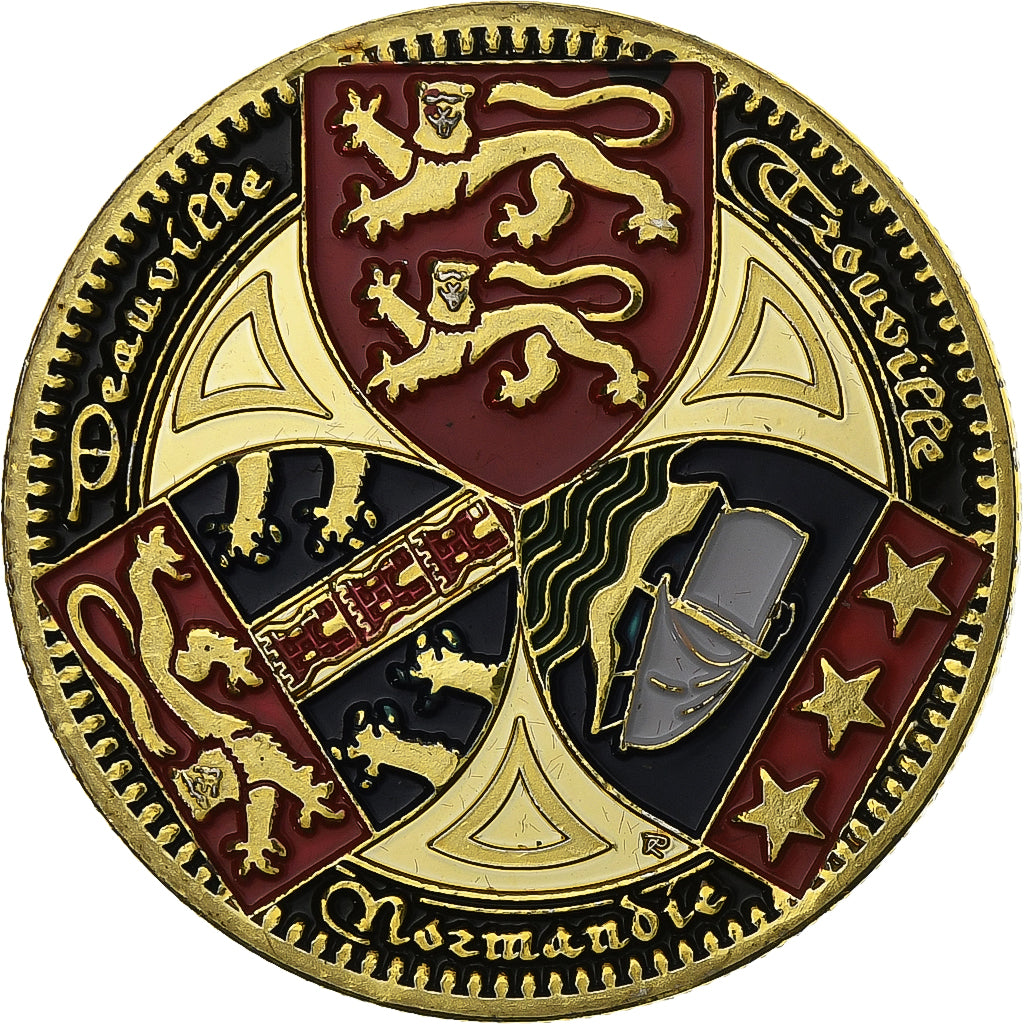 Francja, Token, Deauville - Casino, Miedzionikiel Aluminium, Souvenirs et