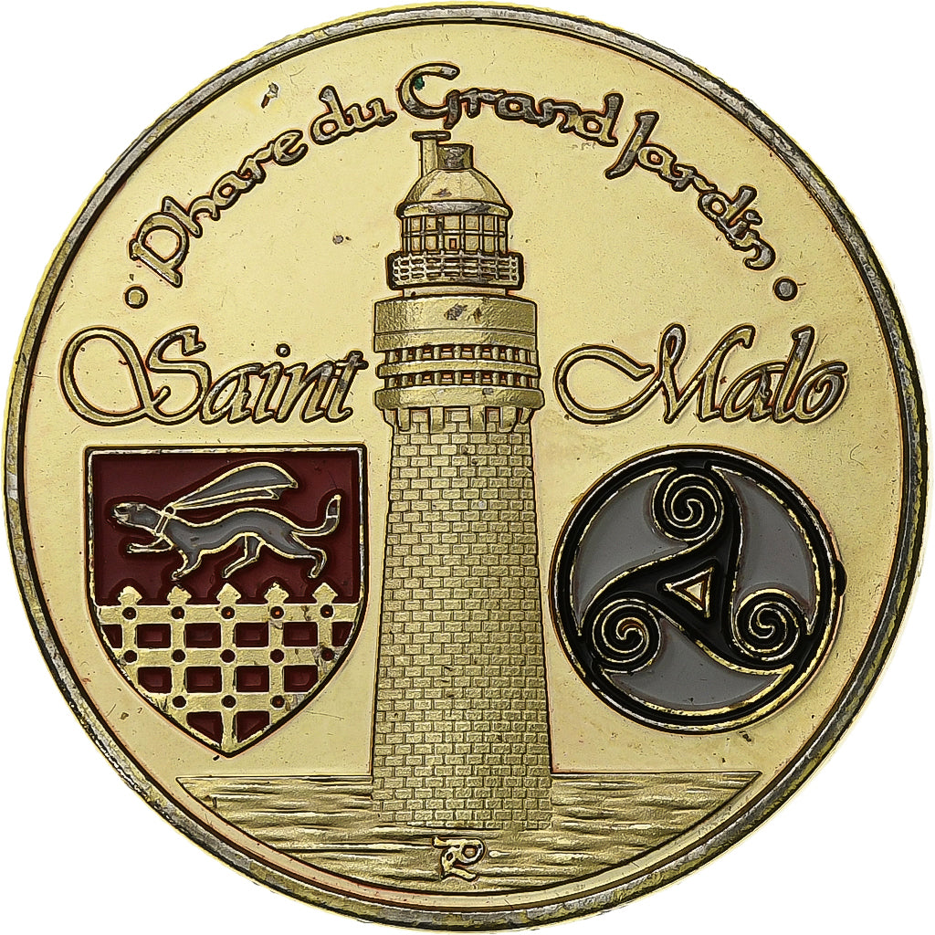 Frankreich, betaalpenning, Saint-Malo, Copper-nickel Aluminium, Souvenirs et