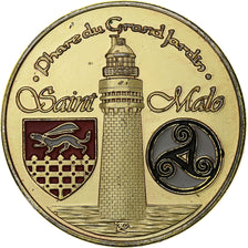 Frankreich, betaalpenning, Saint-Malo, Copper-nickel Aluminium, Souvenirs et