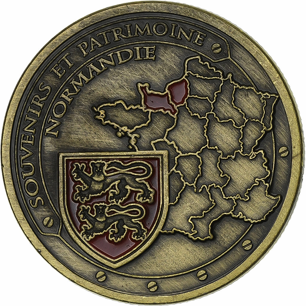 Francja, Token, Normandie - Viking, Miedzionikiel Aluminium, Souvenirs et