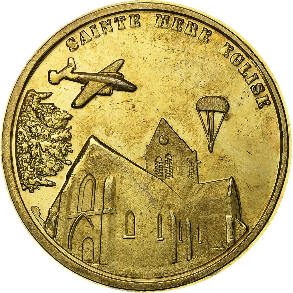 Frankreich, betaalpenning, Sainte-Mère Eglise, Copper-nickel Aluminium