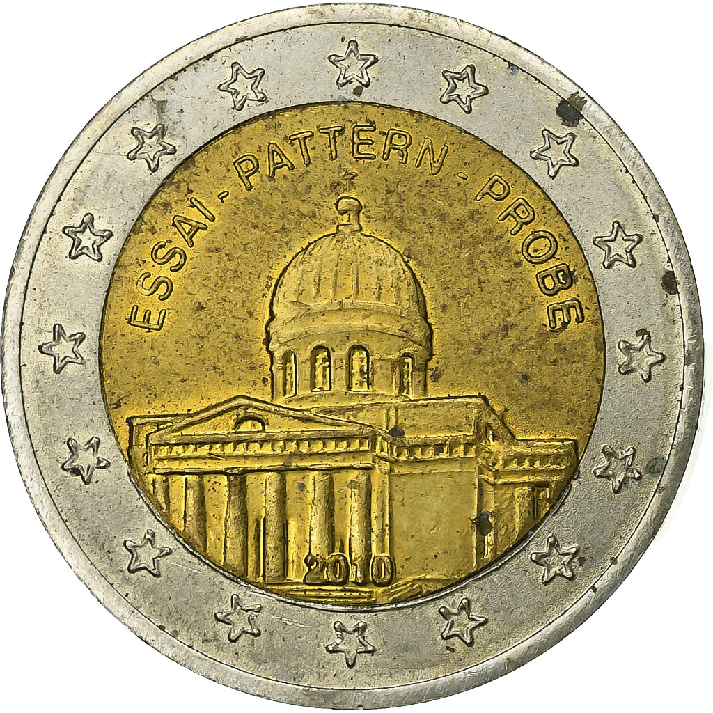 Grecia, 2 Euro, Fantasy Euro, 2010, Bi-metallico, SPL-