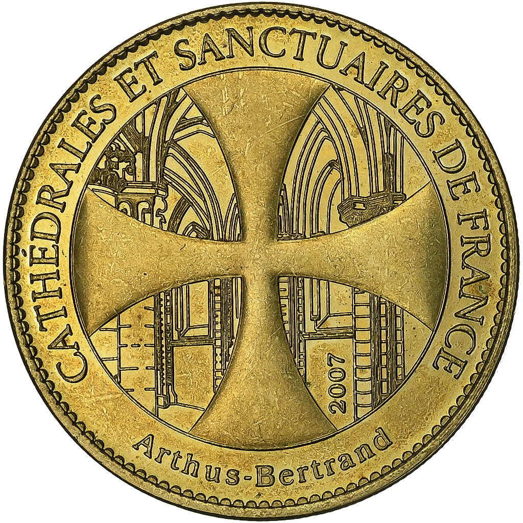 Francja, Token, Avignon - Cathédrale Notre Dame des Doms, 2007, Miedzionikiel