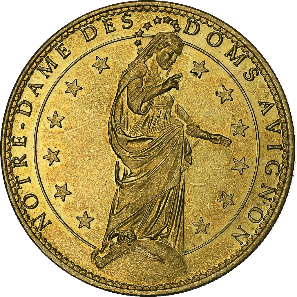 France, Token, Avignon - Cathédrale Notre Dame des Doms, 2007, Copper-nickel