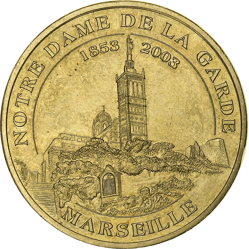 France, Token, Marseille - Notre Dame de la Garde n°2, 2008, Copper-nickel