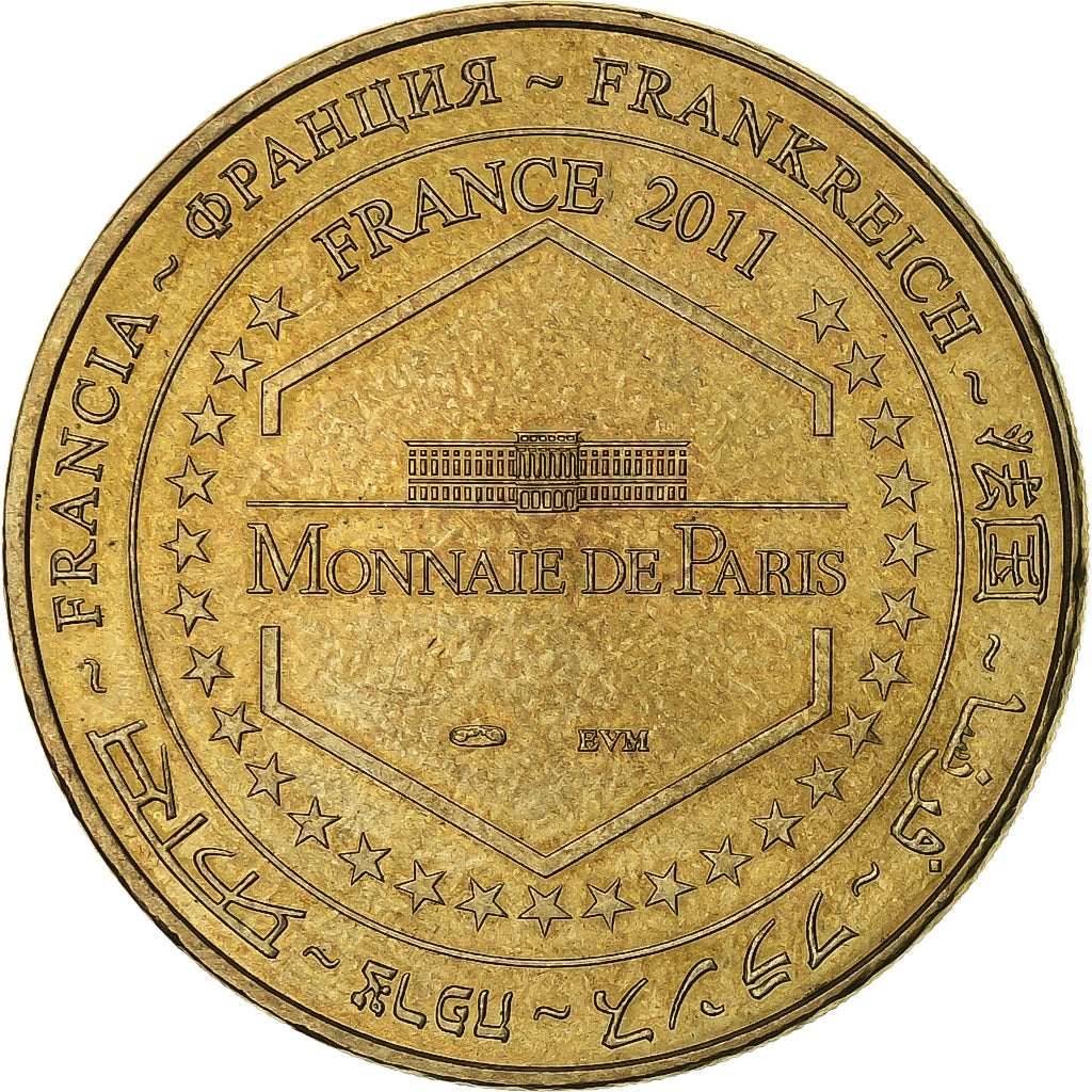 France, Token, 13/ Saintes-Maries de la Mer, 2011, Copper-nickel Aluminium