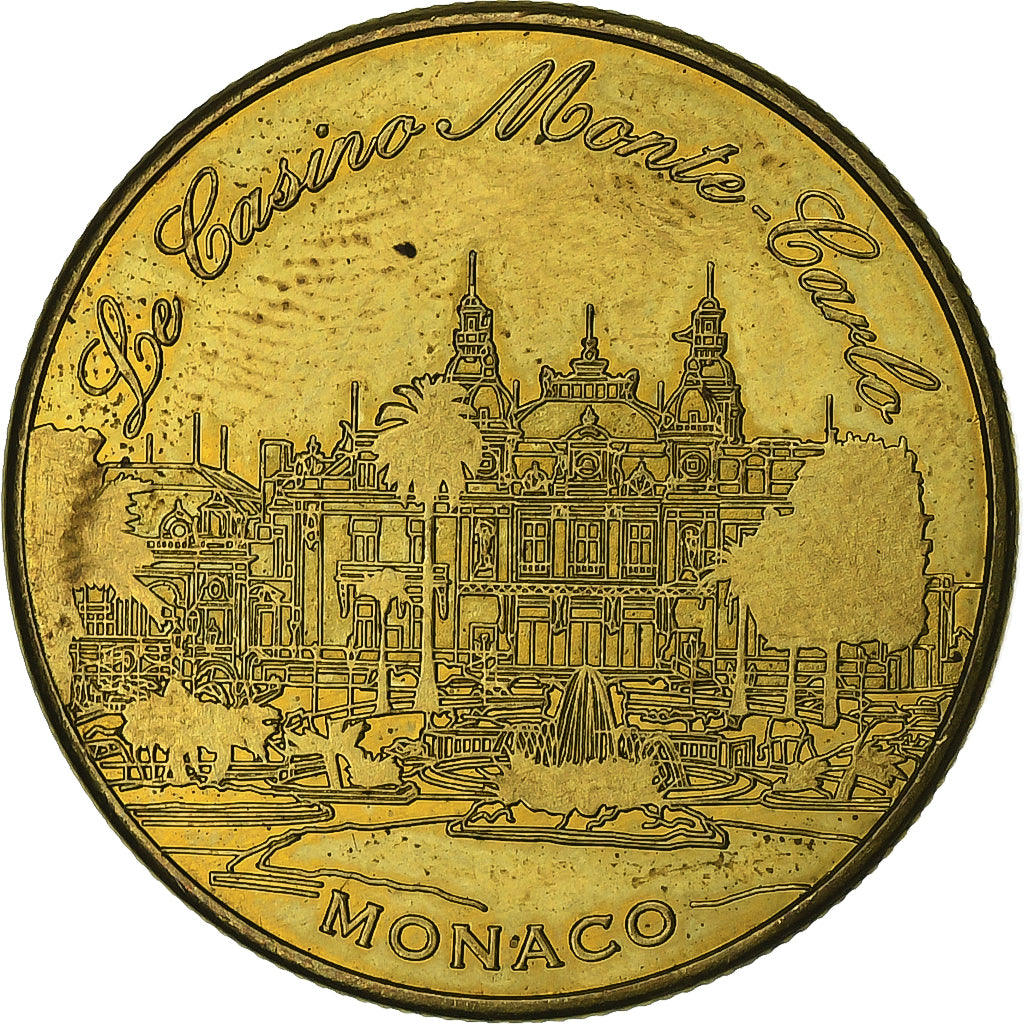 Monaco, Token, 2004, laiton, Jeton touristique - Palais Princier et Casino