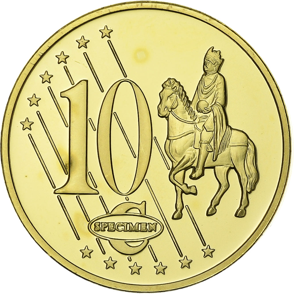 Suíça, 10 Euro Cent, unofficial private coin, 2005, Cobre-Níquel-Alumínio
