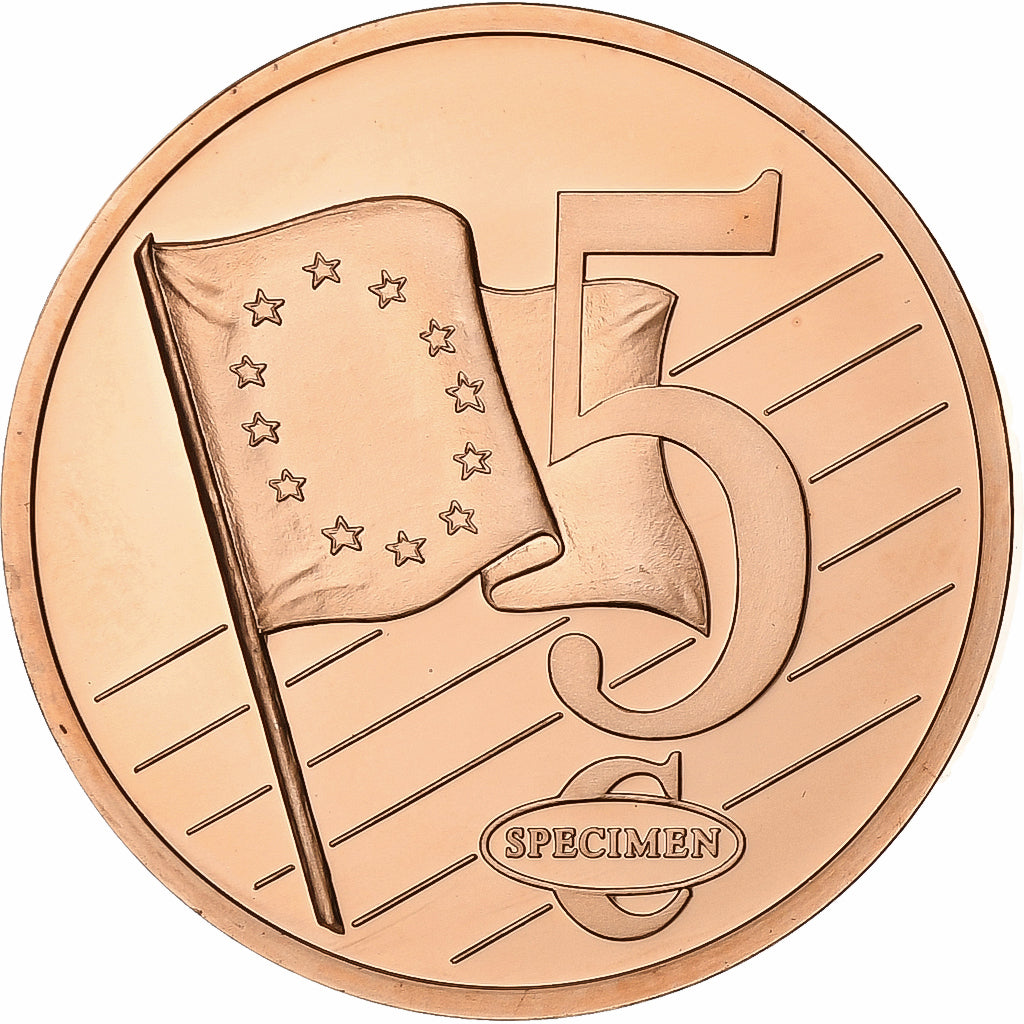 Suíça, 5 Euro Cent, unofficial private coin, 2005, Cobre, MS(64)