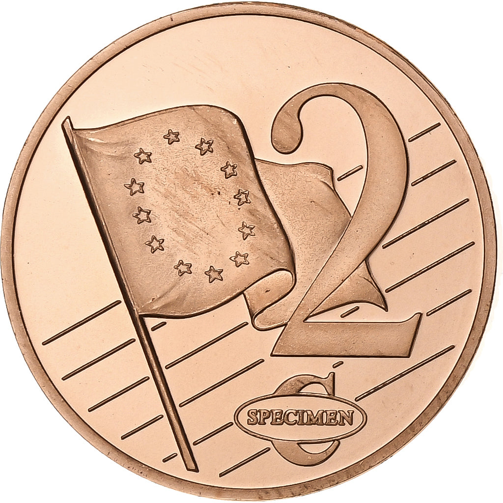 Suíça, 2 Euro Cent, unofficial private coin, 2005, Cobre, MS(64)