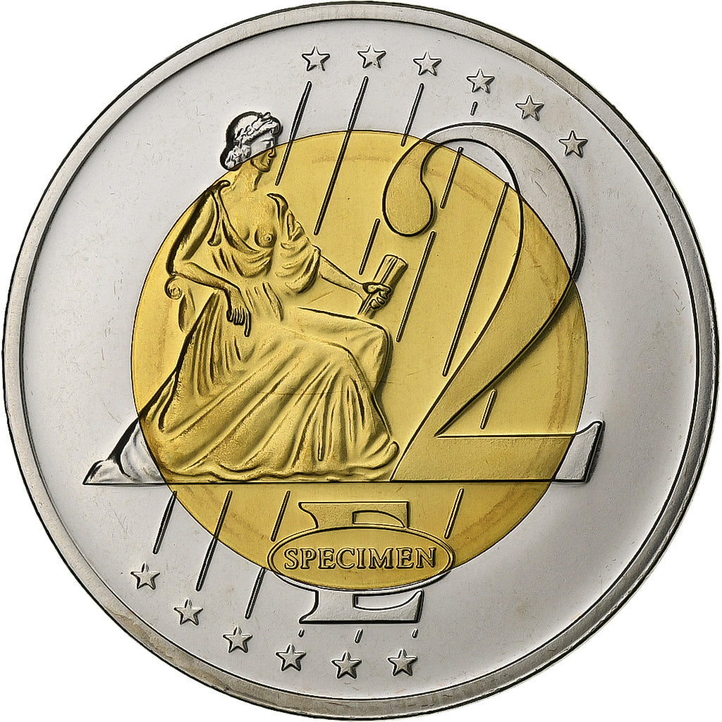 Norwegen, 2 Euro, unofficial private coin, 2005, Bi-Metallic, UNZ+