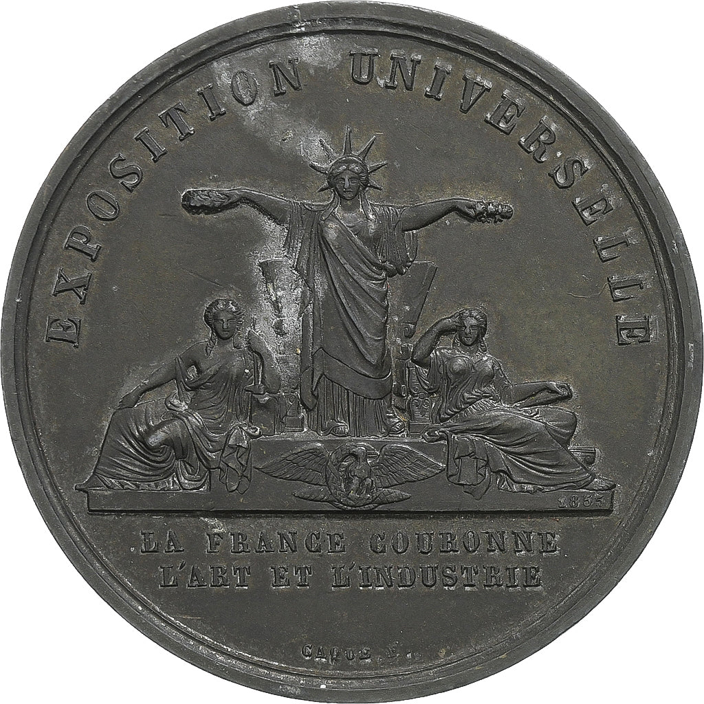 Frankreich, Medaille, Napoléon III, Exposition Universelle de Paris, 1855