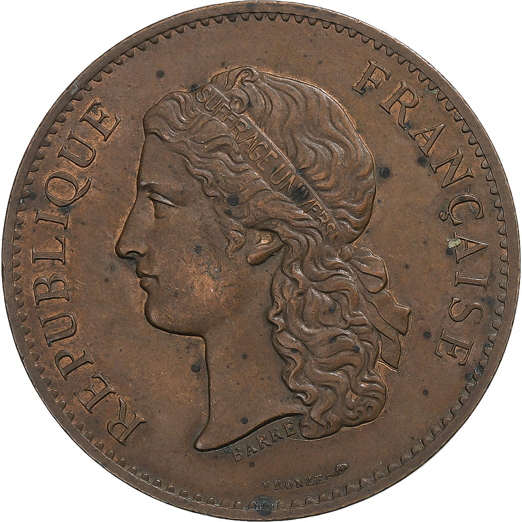 França, medalha, Exposition universelle de Paris, 1889, Bronze, Barre