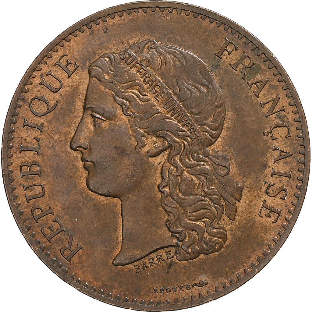 France, Médaille, Exposition universelle de Paris, 1889, Bronze, TTB+, Barre