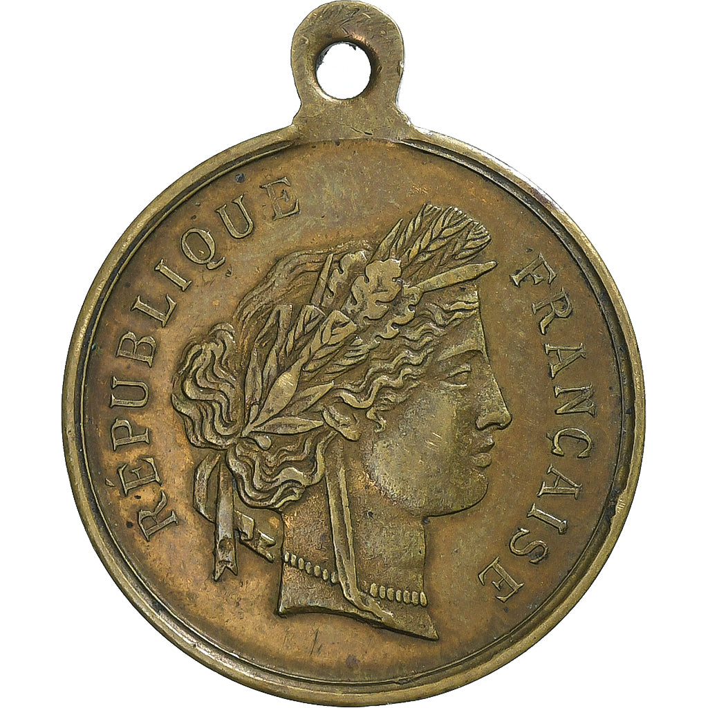 France, Médaille, Fête Nationale et Distribution des drapeaux du 14 Juillet