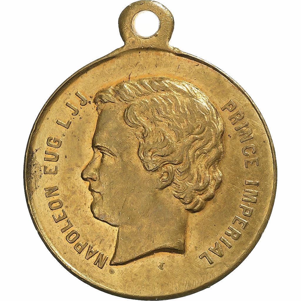 Francja, medal, Le Prince Impérial, Caporal au 1er Régiment des Grenadiers