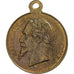 Francia, medalla, Napoléon III, Exposition universelle de Paris, 1867, Latón