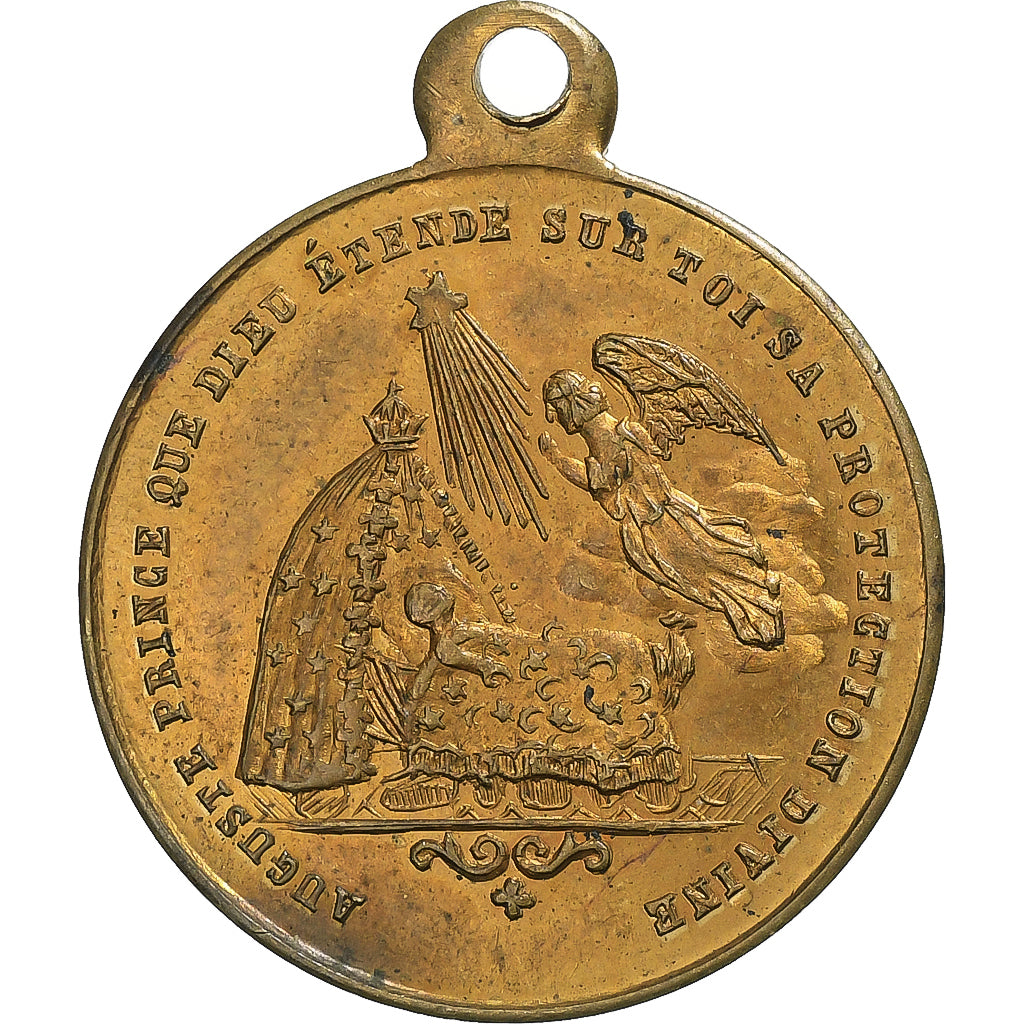 Frankrijk, Medaille, Paris Commune, Napoléon III, Baptème du Prince Impérial